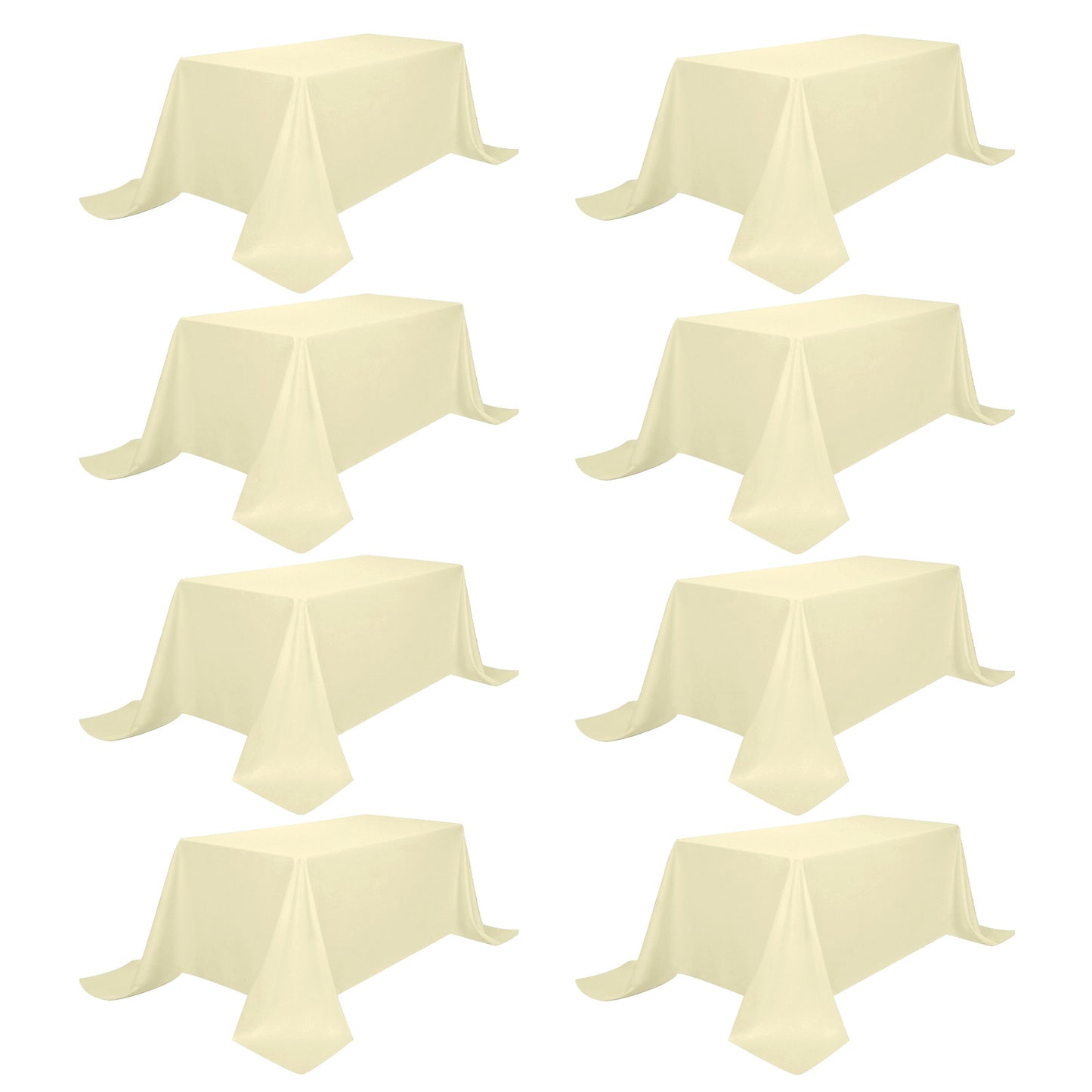 white table cloth